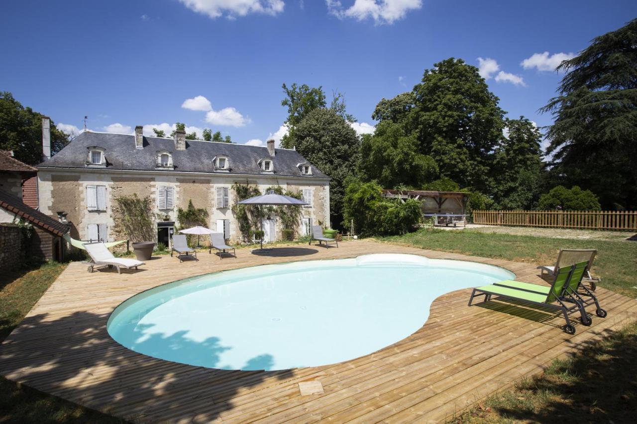 Manoir De La Blonnerie Bed & Breakfast Vellèches Dış mekan fotoğraf